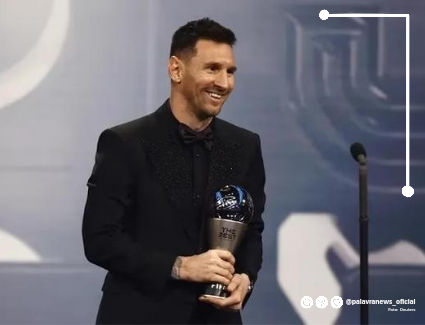 Lionel Messi é eleito melhor do mundo pela sétima vez